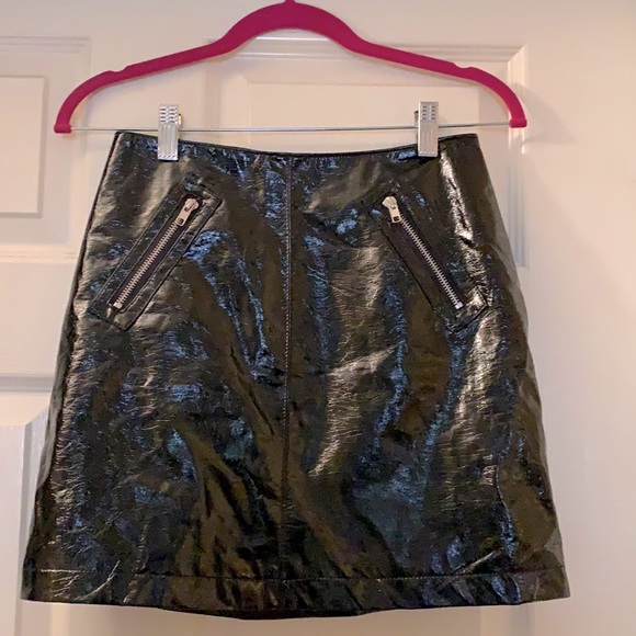 Black leather Skirt - Picture 1 of 1